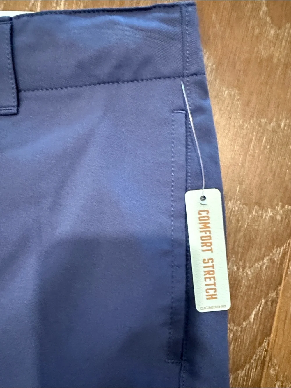 Class Club Navy Blue Kids' Shorts Adjustable Waistband Zip up